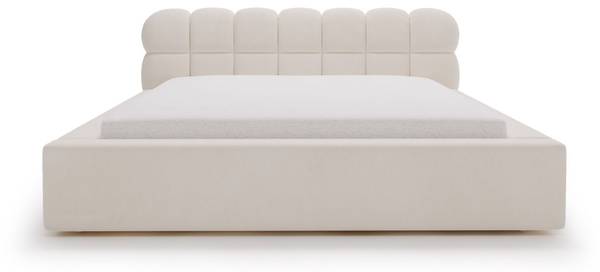 Polsterbett PLAZA Creme - Liegefläche Breite: 140 cm