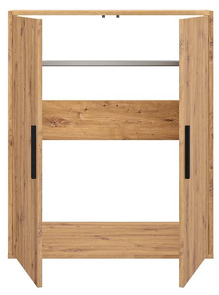 Möbel für Schrägen ADEZIO Beige - Holz teilmassiv - 92 x 110 x 50 cm