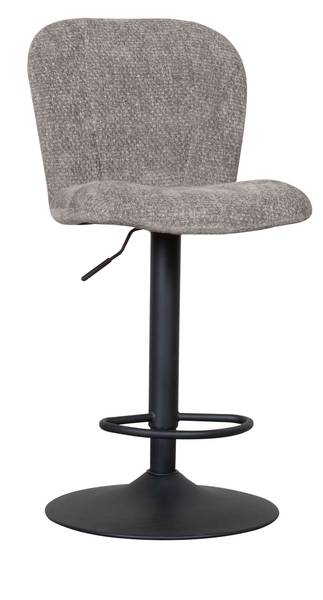 Barstuhl Vino Beige - Textil - 45 x 116 x 53 cm