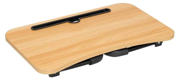 Transportables Büro ATHOME Braun - Holzwerkstoff - 29 x 20 x 48 cm
