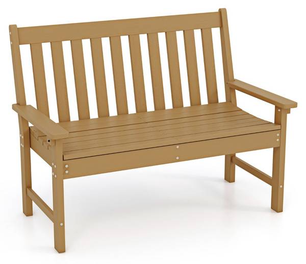 Gartenbank 85263701 Braun - 65 x 132 cm