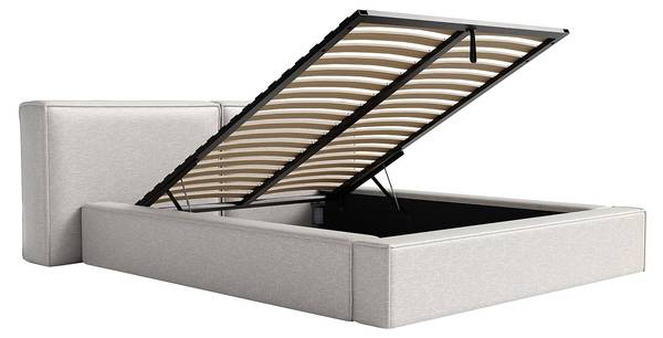 Bett mit Bettkasten TIMANO 206 x 249 cm