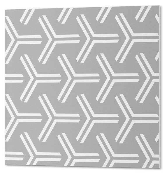 Vinylfliese PfeilGeom 20er-Set 20 x 20 cm