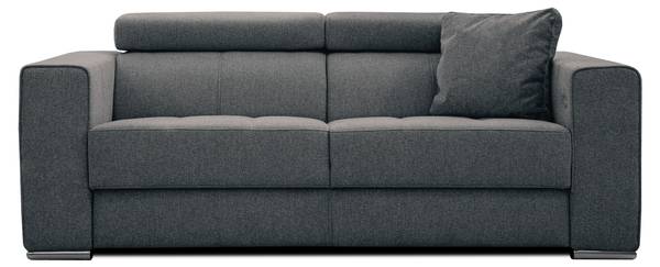 Sofa 3-Sitzer QUARTZ Dunkelgrau
