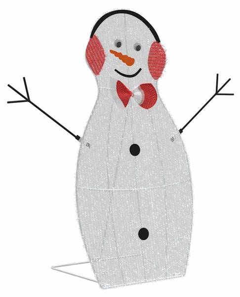 Kerstdecoratie 42019625 set van 3 geel - polyester - 80 x 1 x 56 cm