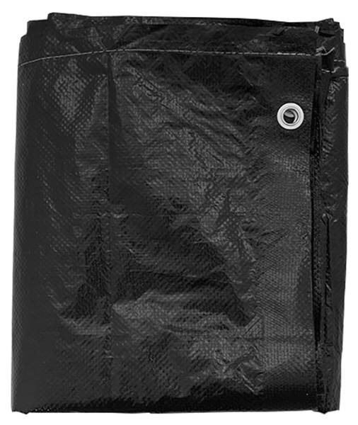 Gartenmöbel-Abdeckung DE694 Schwarz - Kunststoff - 200 x 75 x 300 cm