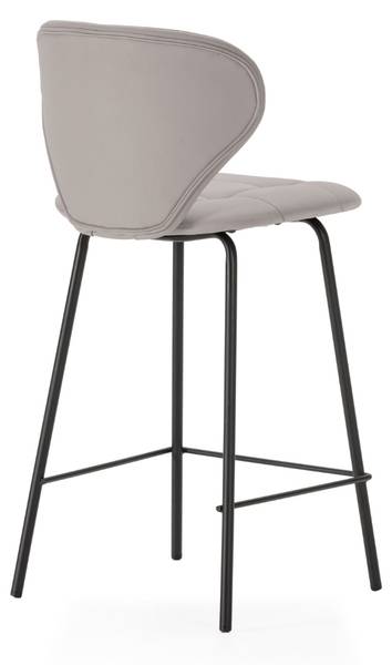 Barhocker MAURA 2er-Set Beige - Kunststoff - 52 x 67 x 45 cm