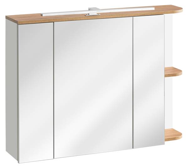 Spiegelschränke PLATINUM MC94 3D Beige - Melamin - 94 x 72 x 20 cm