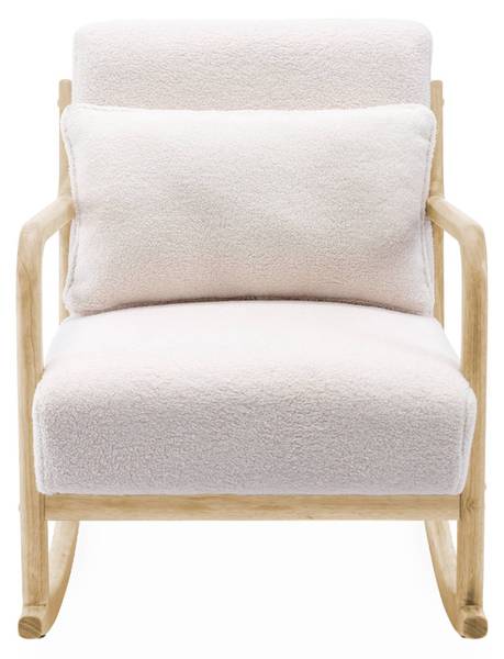 Sessel Weiß - Textil - 80 x 81 x 65 cm