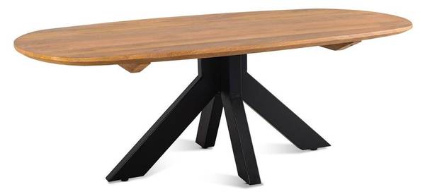 Couchtisch Runa Braun - Holz teilmassiv - 130 x 45 x 70 cm