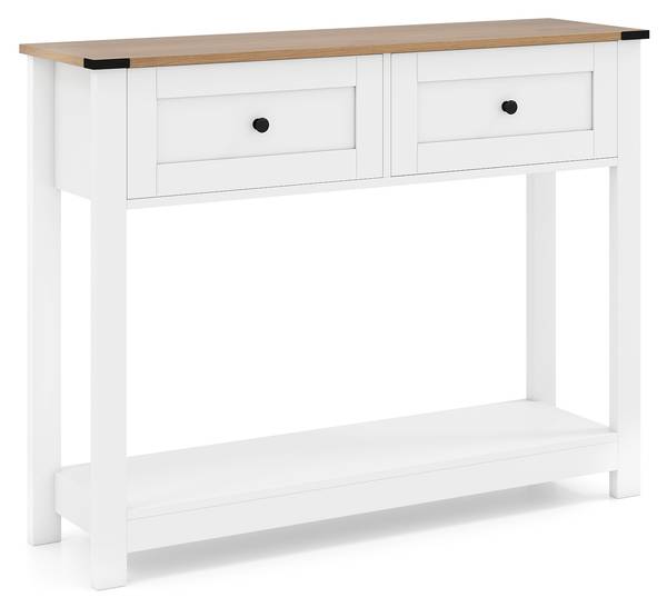 Konsolentisch VH34830 Weiß - Holzwerkstoff - 30 x 82 x 106 cm