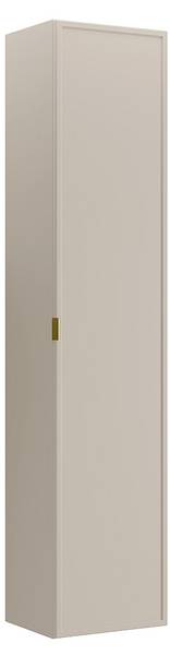 Badschrank ONDIL Beige - Holz teilmassiv - 35 x 140 x 27 cm