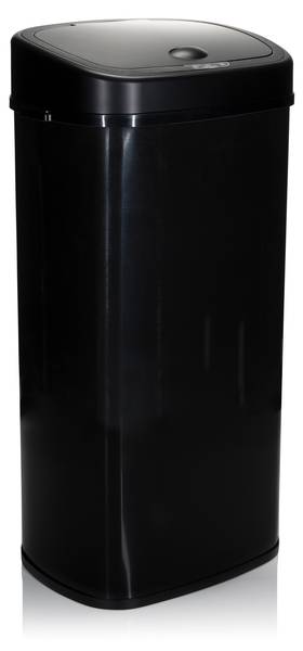 Mülleimer mit Sensor 68 L CLEAN VI Schwarz - Stahl - 29 x 78 x 40 cm
