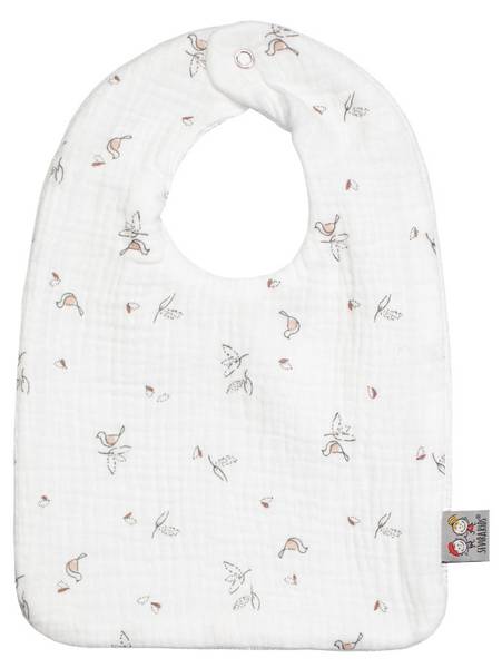 Lätzchen Melody Weiß - Textil - 25 x 1 x 20 cm