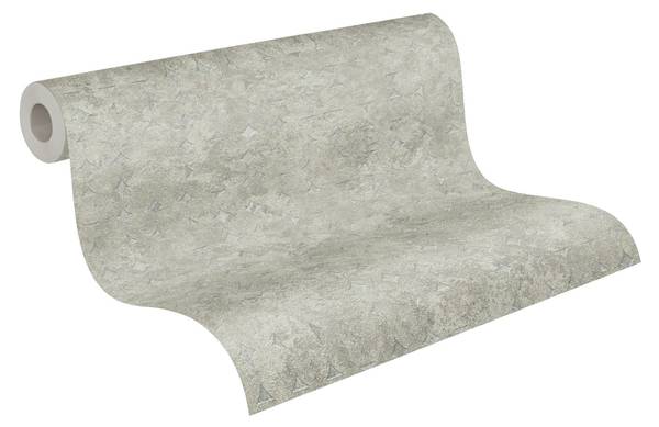 Vliestapete 396564-GU Grau - Kunststoff - 53 x 1 x 1005 cm