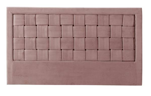 Tête de lit JENNA Rose foncé - Profondeur : 160 cm