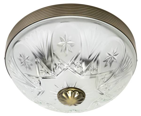 Deckenleuchte Annabella Metall - Bronze - 2-flammig