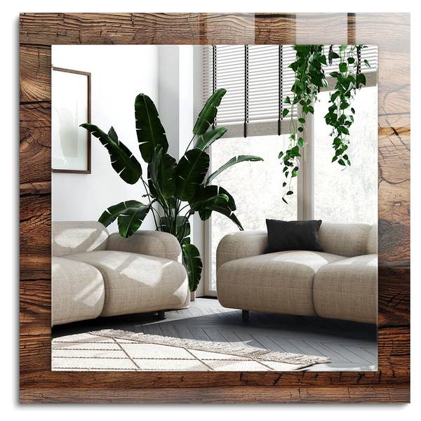 Dekospiegel Waldtextur Breite: 60 cm