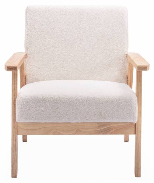 Sessel Weiß - Textil - 69 x 73 x 64 cm