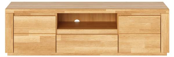 LOWBOARD Adele Braun - Massivholz - 37 x 47 x 160 cm