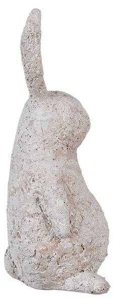 Figur Kaninchen DekoEaster-Grady Beige - Kunststoff - 11 x 26 x 11 cm