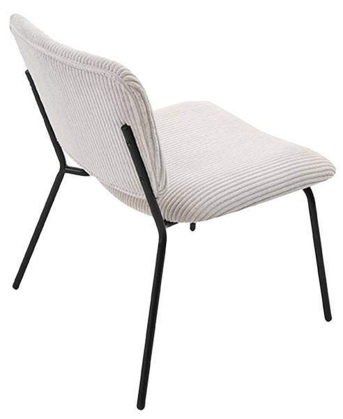 Sessel LOVUNIA Beige - Textil - 63 x 75 x 56 cm