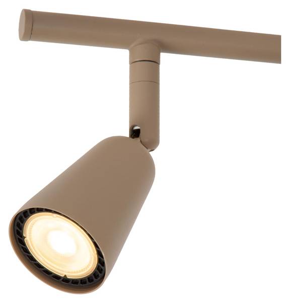 Spot plafond TIANA Gris - Métal - 18 x 14 x 76 cm