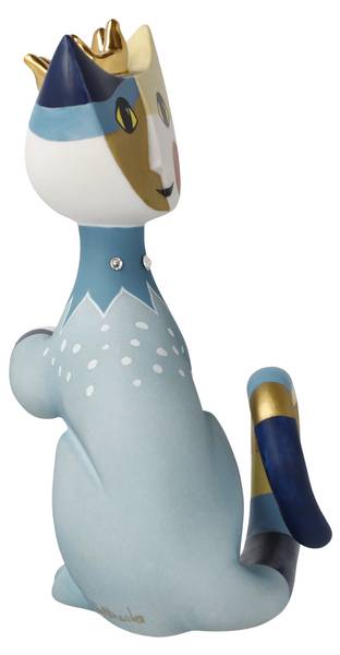 Figur Rosina Wachtmeister -Max il re Porzellan - 8 x 13 x 9 cm