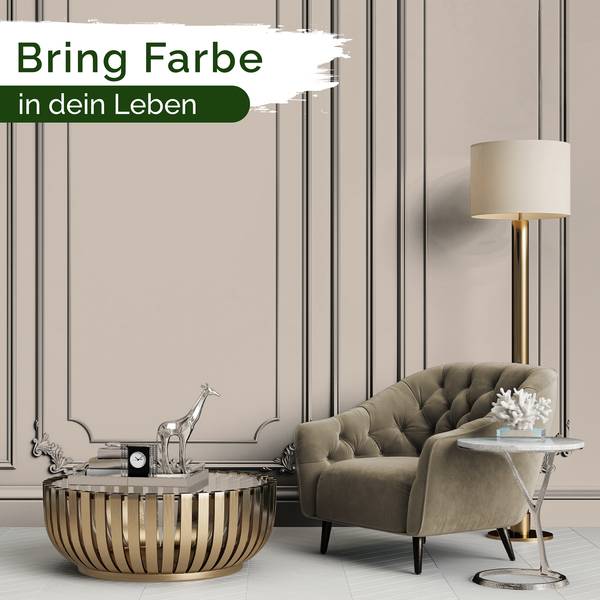 Wandfarbe   Seedy Sunflower Beige - Harz - 21 x 18 x 39 cm