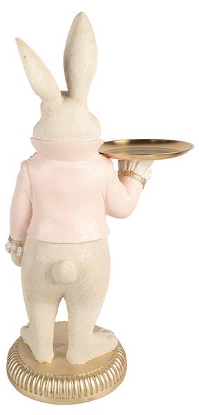 Dekorationsfigur Kaninchen 53180 Beige - Kunststoff - 24 x 70 x 39 cm