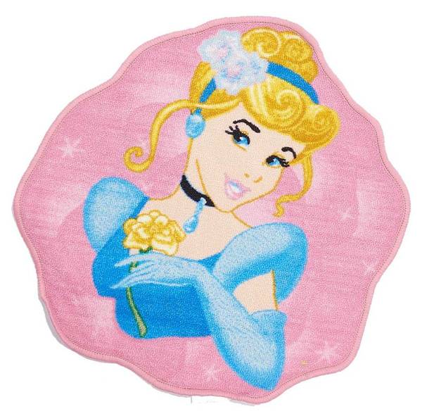 Tapis DISNEY Rose foncé - Matière plastique - 67 x 1 x 67 cm