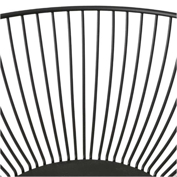 Dekoschale Balu Schwarz - Metall - 26 x 10 x 10 cm
