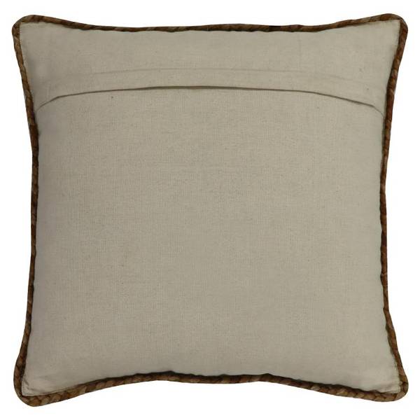 Kissen ZAMBAI 2er-Set Beige - Naturfaser - 60 x 12 x 60 cm