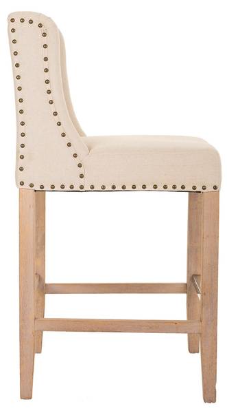 Hocker 4523252950 Beige - Massivholz - 48 x 104 x 58 cm