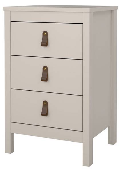 Nachttisch Madrid Braun - Holz teilmassiv - 44 x 70 x 39 cm