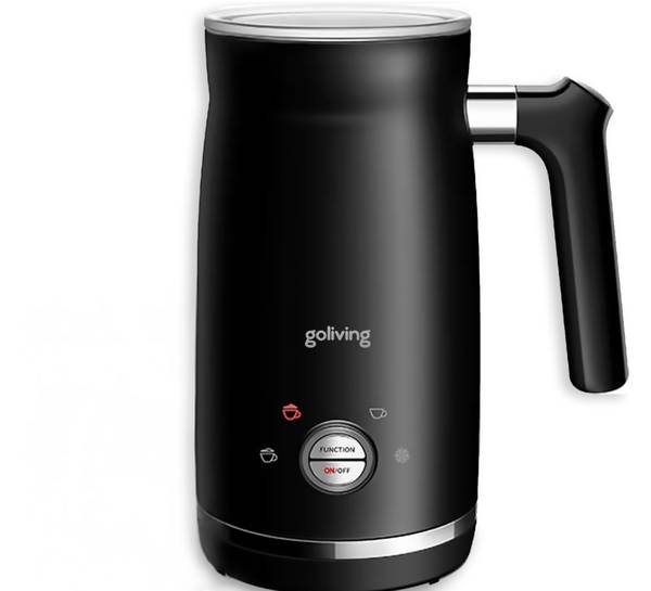 Milchaufschäumer Classic Schwarz - Metall - 11 x 20 x 16 cm