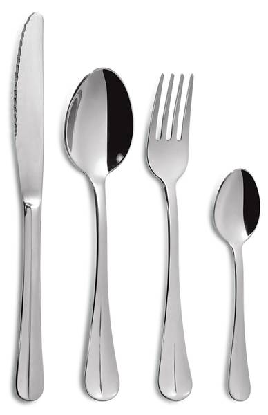 Besteckset Frances Lacasa (24-teilig) Silber - Metall - Tiefe: 17 cm