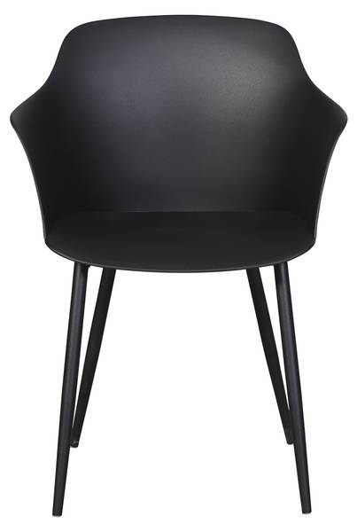 Chaise de jardin CAMILLA Noir - Métal - 58 x 1 x 1 cm