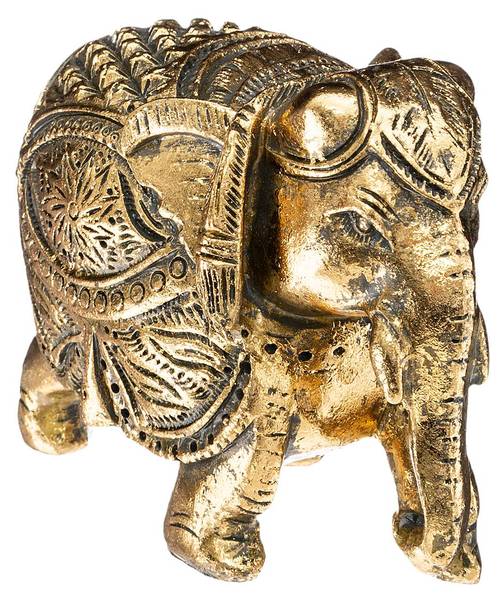 Statuette CHANA Gold - Harz - 6 x 11 x 9 cm