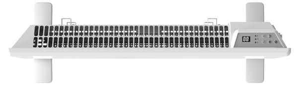 Heizkörper PANEL S1500 Weiß - Metall - 1500 x 40 x 8 cm