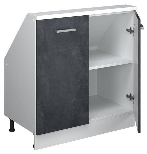 Keukenkast schuine RLine 58086 set van 1 80 x 46 cm