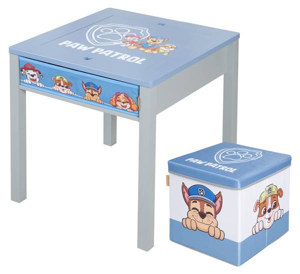 Table avec plateau réversible Paw Patrol Bois manufacturé - 50 x 51 x 60 cm