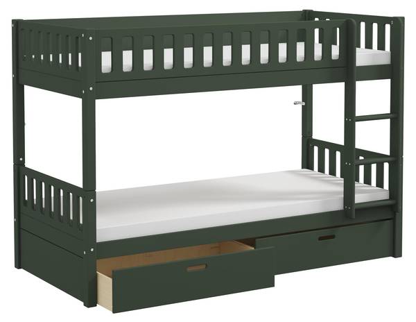 Etagenbett Viggo Grün