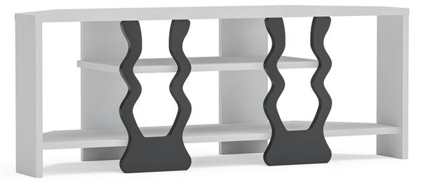 TV-Lowboard Firal Weiß Weiß