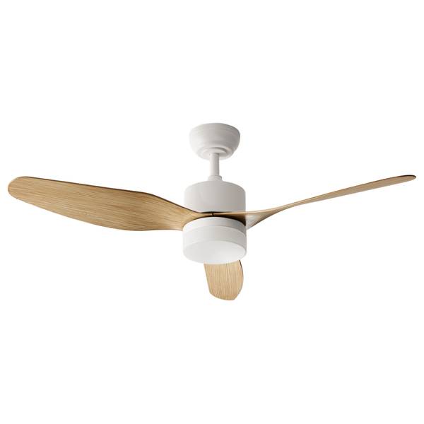 Deckenventilator ANDERSON 2-tlg Braun - Weiß - Kunststoff - 90 x 39 x 90 cm