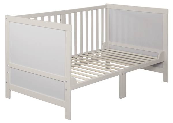 Mitwachsendes Babybett Easy Sleep Grau