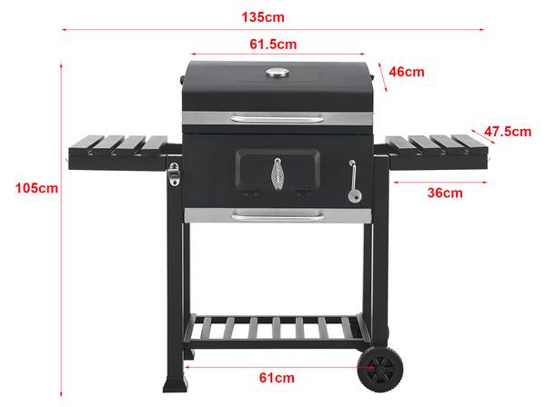 Grillwagen Arnad Breite: 135 cm