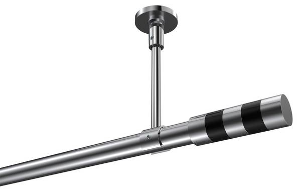 Gardinenstange 1-Lauf Sonette Mavell Breite: 180 cm
