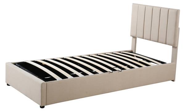 Polsterbett-BB1113 Beige