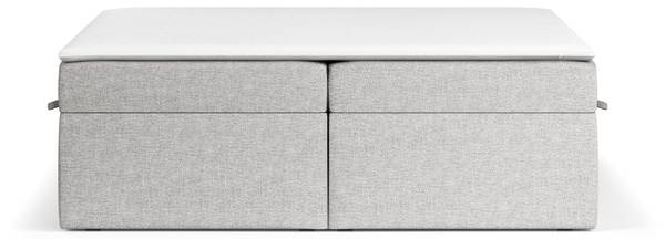 Boxspringbett Lennon Grau - Liegefläche Breite: 200 cm